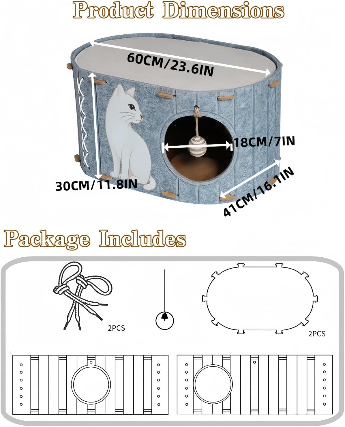Couvertures et meubles, Animaux, Grottes et maisons, Chats, Lits pour chats, Chats - lits, matelas