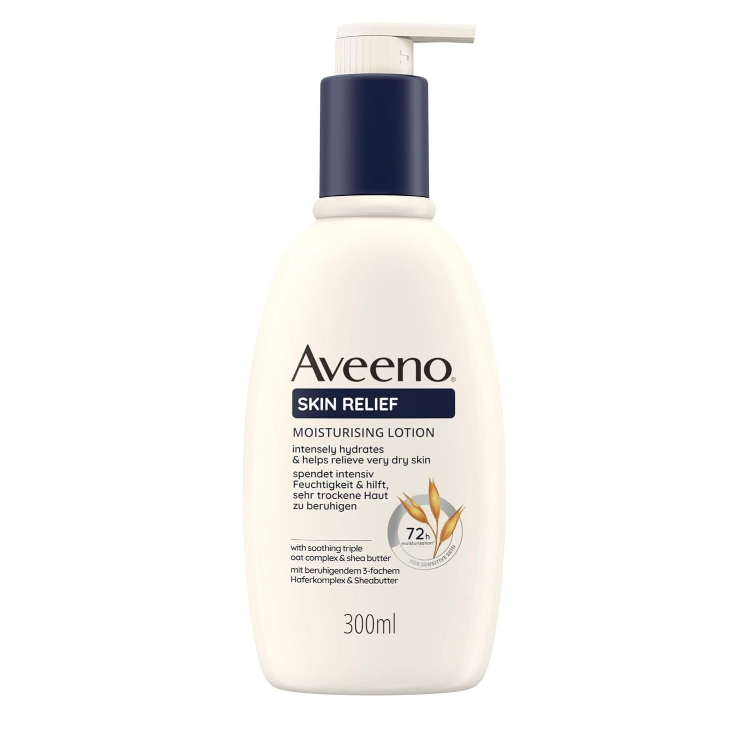 Lotion corporelle hydratante quotidienne Aveeno, 300 ml Cosmétiques et beauté Naty Shop Pour peaux sèches et sensibles