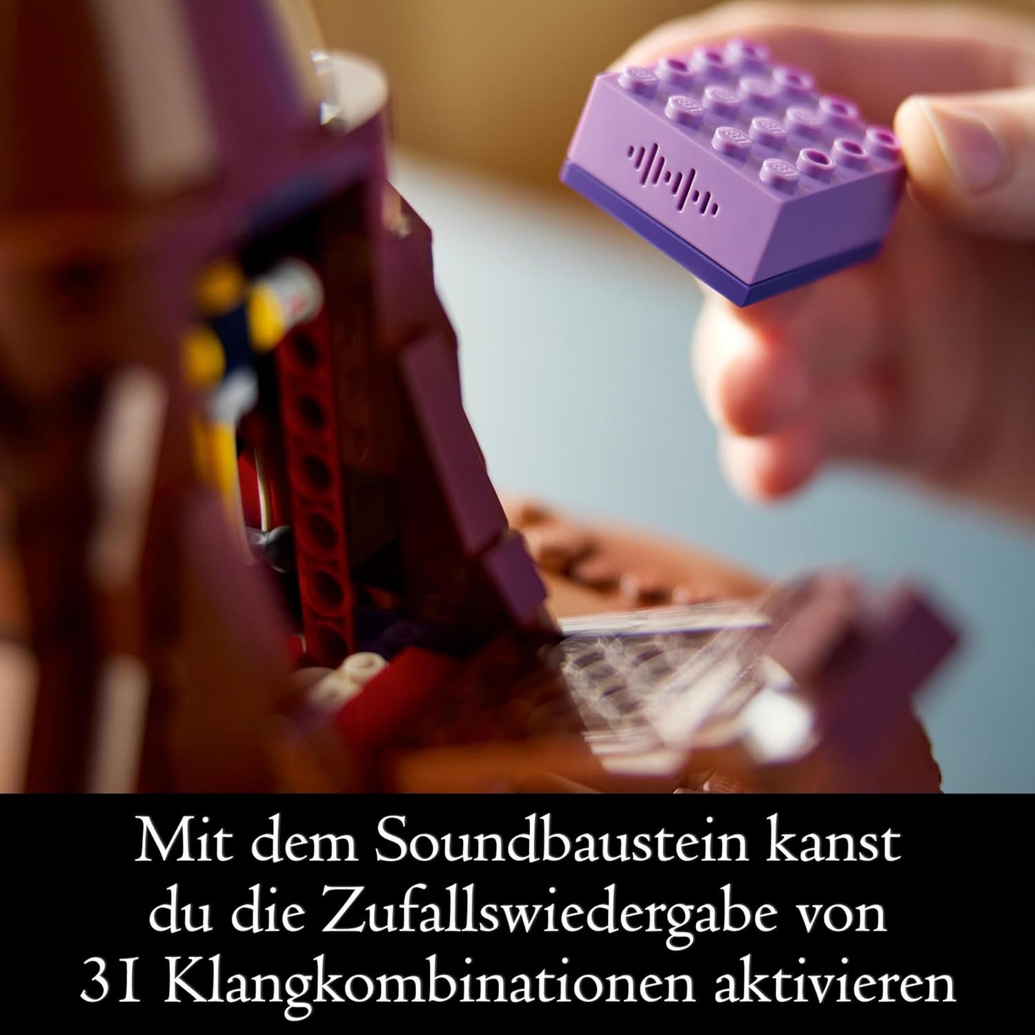 LEGO Harry Potter Chapeau parlant Poudlard modèle film pour adultes Cadeau pour femmes hommes maman papa avec 31 combinaisons de sons aléatoires vous trie dans votre maison de Poudlard 76429 Jeux de construction Besuche den LEGO-Store