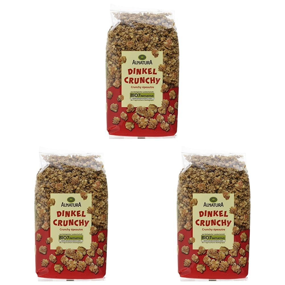 Orge croquant biologique, paquet de 3 (3 x 750 g)