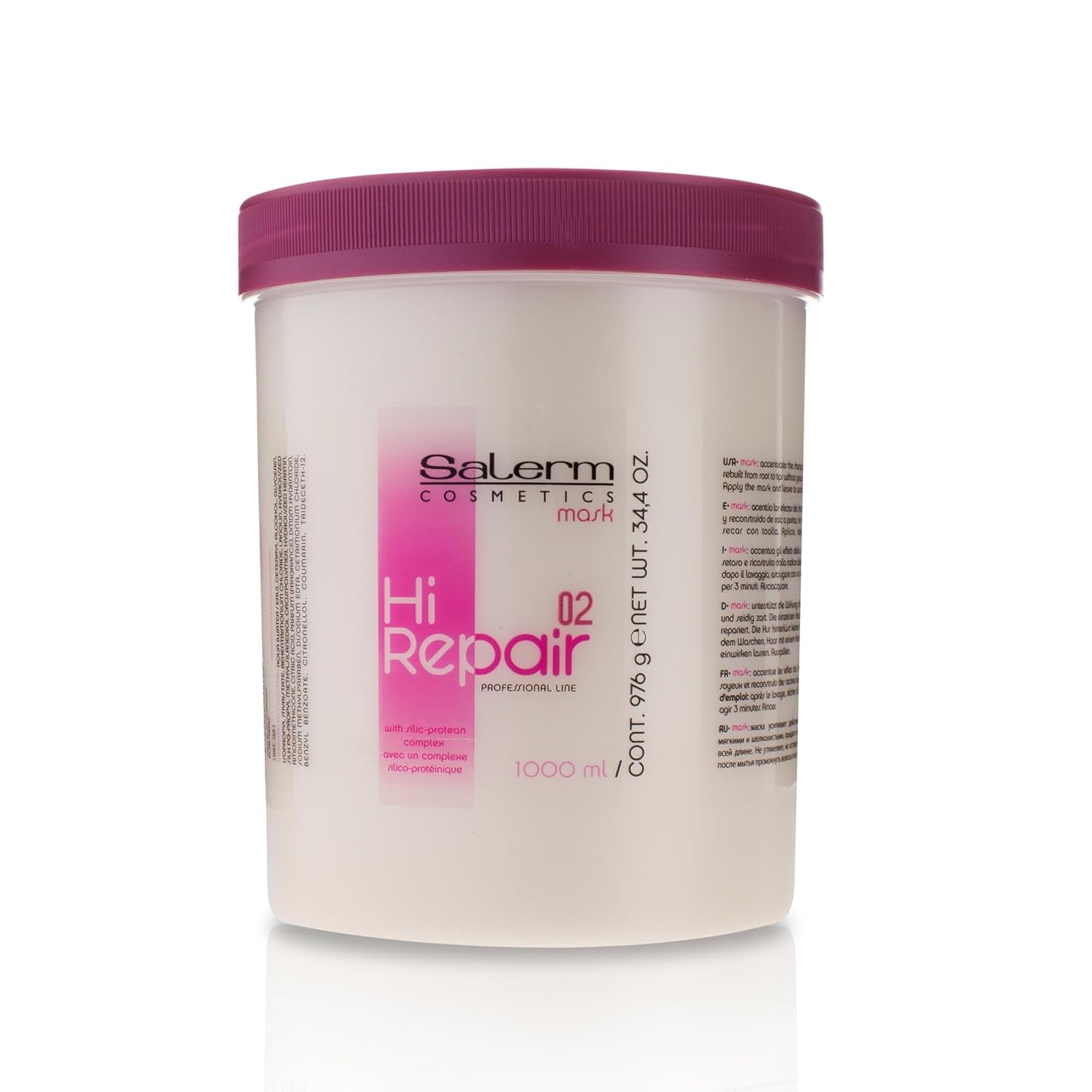 Masque Capillaire Hi Repair 02 250 ml Naty Shop Masque Capillaire 1 litre (1 paquet)