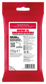 Fondant Rouge Coquelicot 250g - Prêt à rouler, parfait pour le glaçage et la décoration de gâteaux, cupcakes et biscuits - Rouge Coquelicot - 250g Pâte à sucre Naty Shop