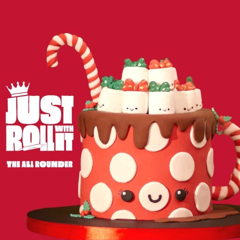 Fondant Rouge Coquelicot 250g - Prêt à rouler, parfait pour le glaçage et la décoration de gâteaux, cupcakes et biscuits - Rouge Coquelicot - 250g Pâte à sucre Naty Shop