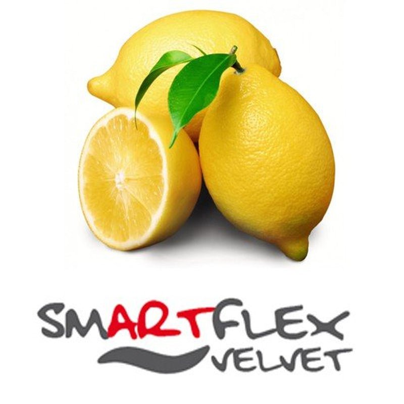 Fondant White Velvet au goût de citron, 250g de pâte à sucre Naty Shop
