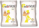 Fondant Velours Jaune, 250 g Naty Shop pâte à sucre 250 G (lot de 2)