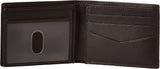 Fossil Wilder Flip Id Accessoires de voyage à deux volets pour hommes Portefeuille à deux volets Portefeuille pour hommes Naty Shop