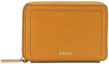Fossil Logan LiteHide™ Porte-cartes en cuir avec fermeture éclair pour femme, SL10045763 Portefeuille Femme Naty Shop Default Title