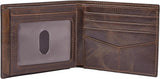 Fossil Portefeuille à rabat RFID pour homme Accessoires de voyage Portefeuille pliable Portefeuille pour homme Naty Shop