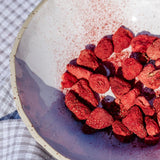 Fruits lyophilisés BAM, 40 grammes, fruits naturels, desserts parfaits, saveur riche (fraise) Produits déshydratés Naty Shop