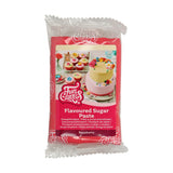 Fondant FunCakes au goût de citron : Goût délicieux, texture onctueuse, facile à étaler, fondant roulé, parfait pour les gâteaux, cupcakes et biscuits. Halal, casher et sans gluten. 250 g (lot de 3) Pâte à sucre Naty Shop 250 G Framboise
