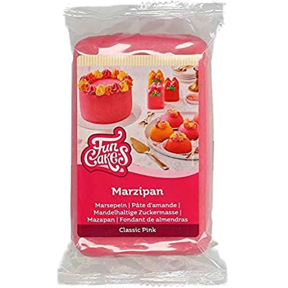 FunCakes Pâte à Sucre Amande (Pâte d'Amande Hollandaise) Bleu Aqua : Facile à utiliser et onctueuse, parfaite pour décorer les gâteaux, Halal, Casher et Sans Gluten 250g (Pack de 2) Naty Shop Pâte à Sucre 20X20 Cm Pâte d'Amande