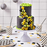 Fondant roulé FunCakes Raven Black : Facile à utiliser, lisse, flexible, doux et flexible, parfait pour décorer des gâteaux, Halal, casher et sans gluten, 250 g de pâte à sucre Naty Shop