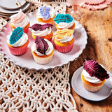 Fondant laminé FunCakes Orange Tropical : Facile à utiliser, lisse, flexible, doux et pliable, parfait pour décorer des gâteaux, Halal, casher et sans gluten, 250 g de pâte à sucre Naty Shop