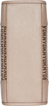 DKNY Sac fourre-tout décontracté pour femme, Chino/Toffee Sacs pour femme Naty Shop