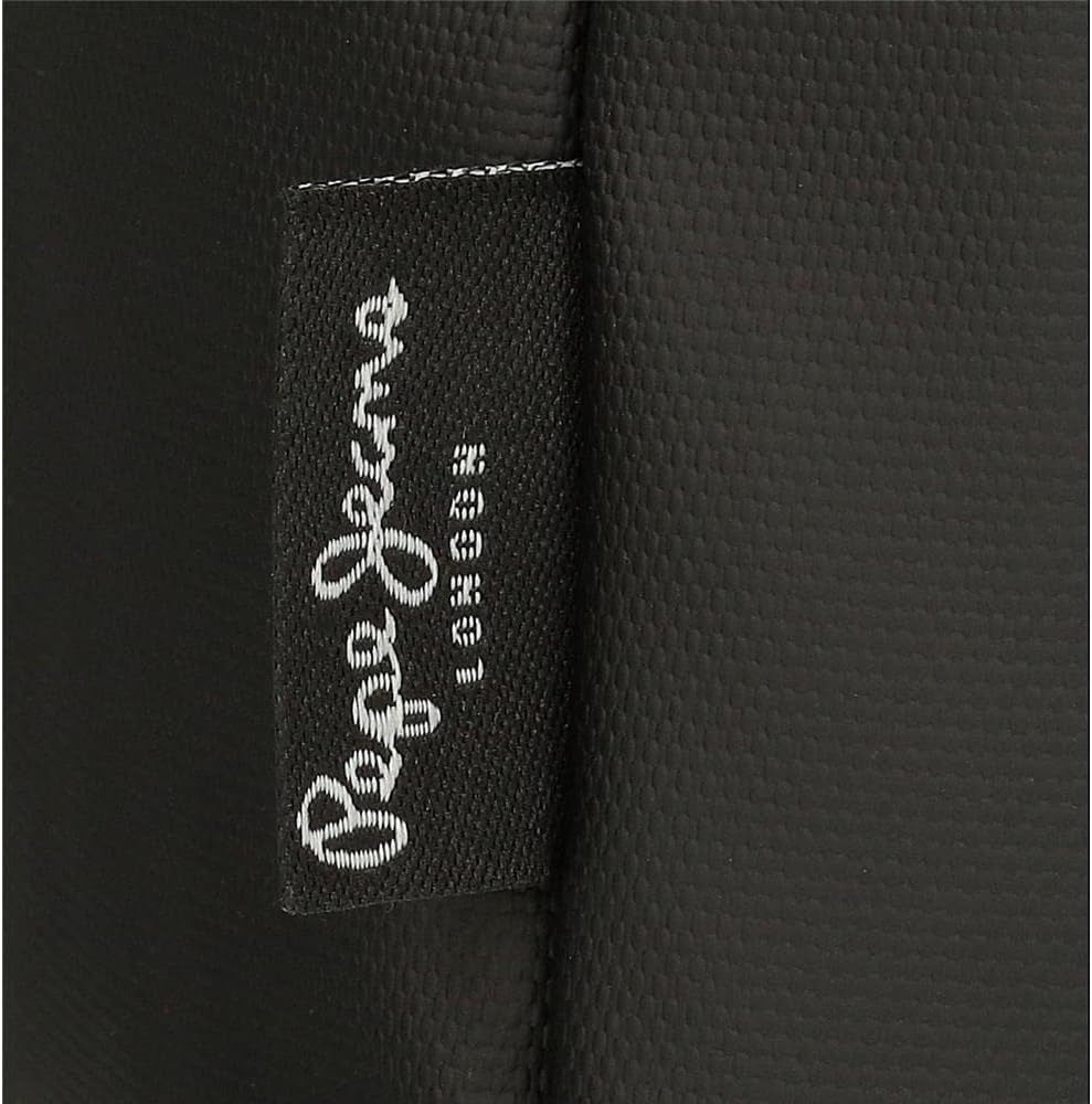 Pepe Jeans Hoxton sac de voyage, noir, 56 x 32 x 25,5 cm, polyester et PU, multicolore (multicolore), unique, sac de voyage Bagages et équipement de voyage Naty Shop