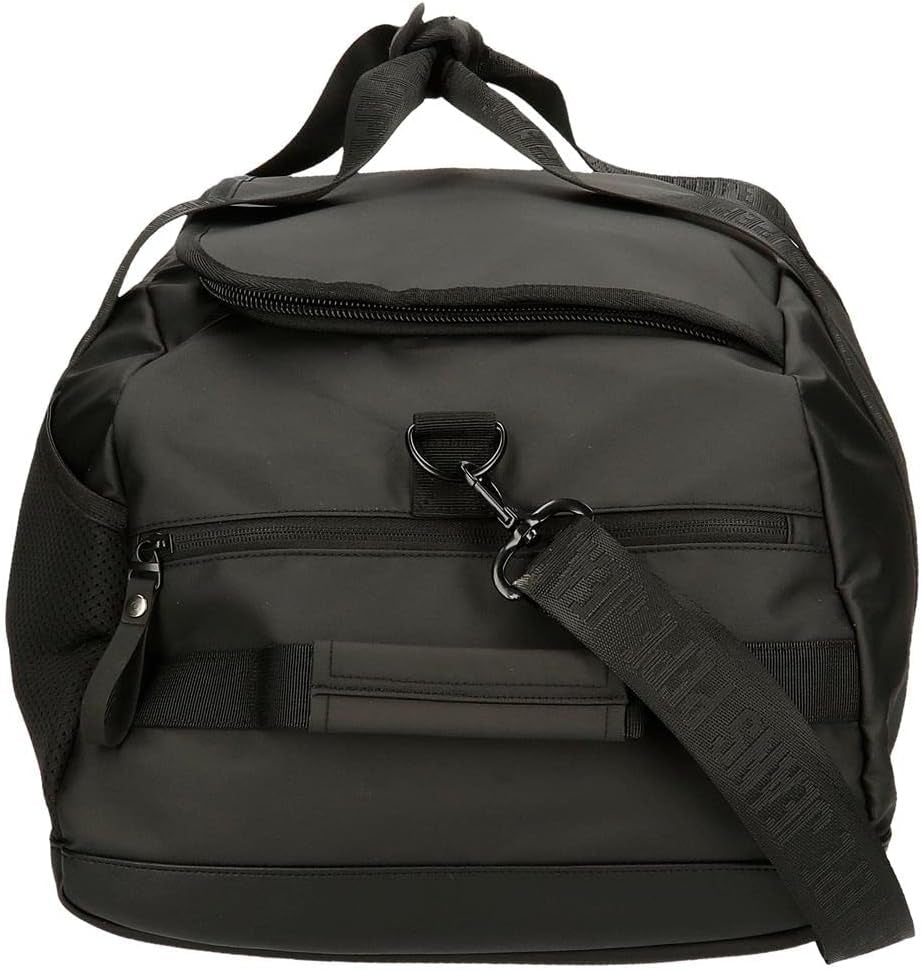 Pepe Jeans Hoxton sac de voyage, noir, 56 x 32 x 25,5 cm, polyester et PU, multicolore (multicolore), unique, sac de voyage Bagages et équipement de voyage Naty Shop