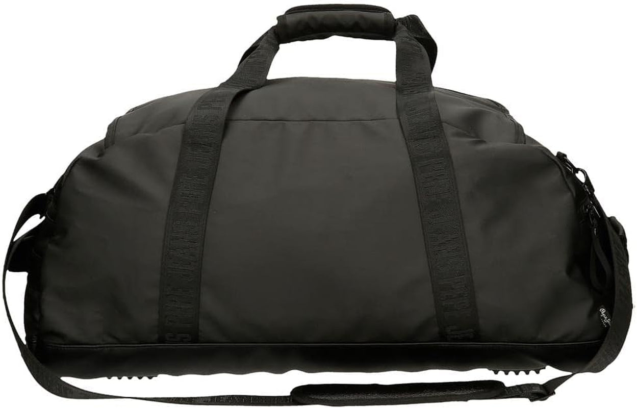 Pepe Jeans Hoxton sac de voyage, noir, 56 x 32 x 25,5 cm, polyester et PU, multicolore (multicolore), unique, sac de voyage Bagages et équipement de voyage Naty Shop