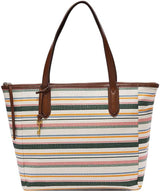 Fossil Williamson Sac Femme Sacs Femme Naty Shop Marron et Rayures