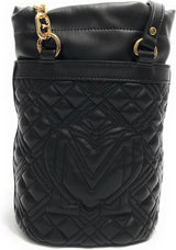 Love Moschino, Sac à Bandoulière Femme, Noir Naty Shop Sacs Femme