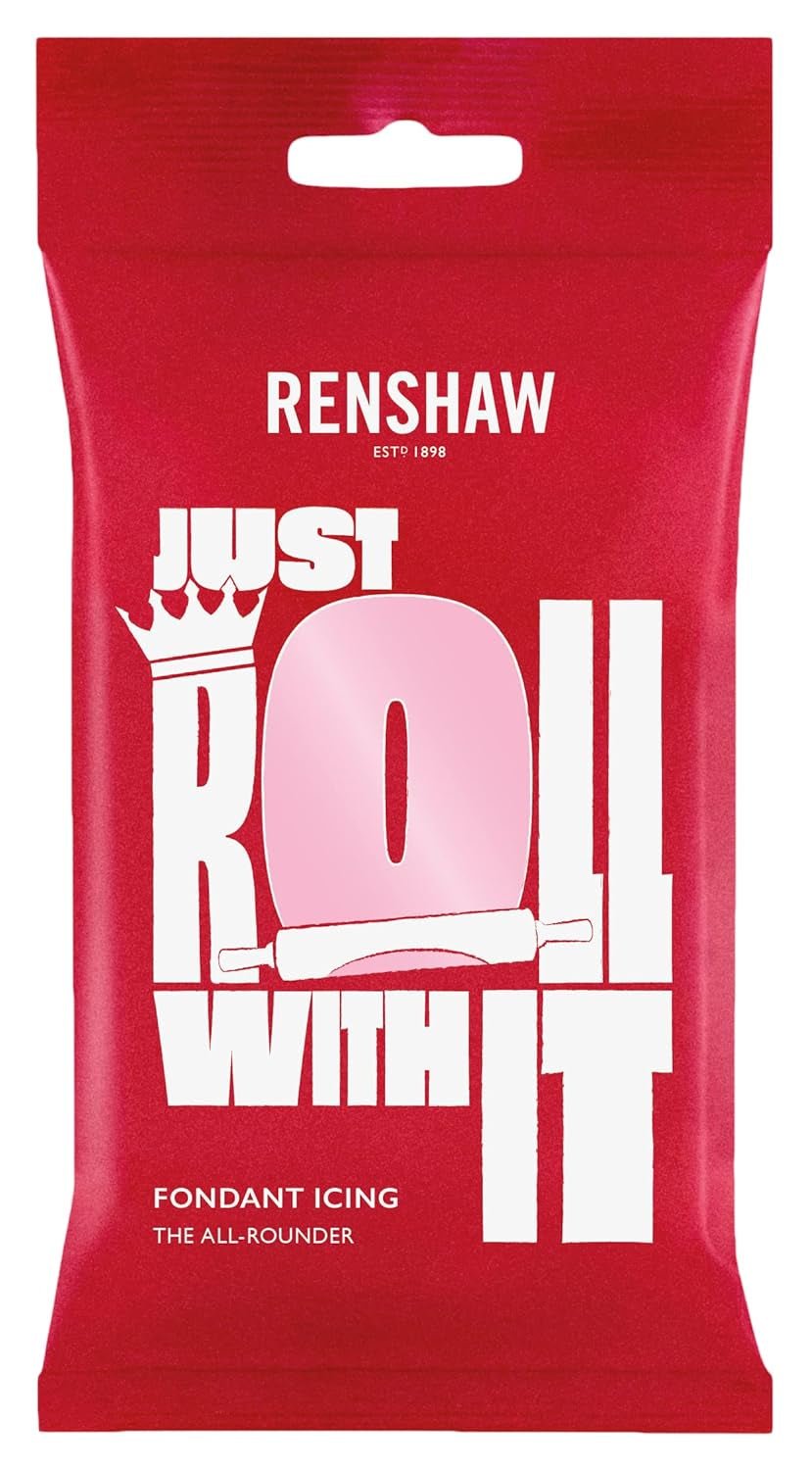Fondant au Gypse pour gâteau Regalice Pâte à Sucre prête à rouler 250g Pâte à Sucre ROSE Naty Shop Default Title
