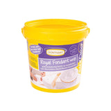 Günthart BackDecor 800g fondant blanc Table décorative blanche pour enduire, glacer des gâteaux ou modeler, sans huile de palme, prête à l'emploi et facile à travailler avec la pâte à sucre Naty Shop Default Title