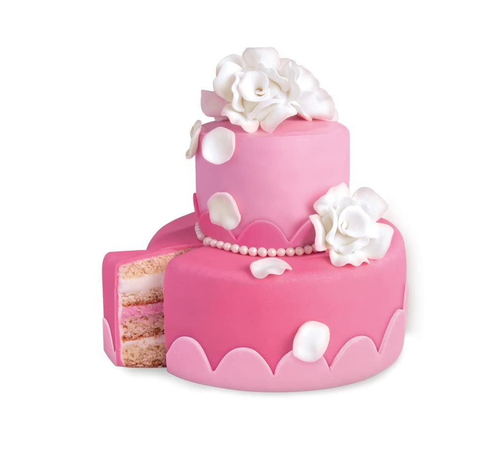 Günthart BackDecor fondant rose | qualité supérieure | prêt à l'emploi | sans huile de palme | résistant aux déchirures | pour enrober gâteaux et pâtisseries | adapté à la modélisation | paquet de 2 (1 x 250 g) pâte à sucre Naty Shop