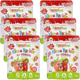 Snacks aux fruits bio pour enfants : 6x15g Fraises lyophilisées bio - Fruits lyophilisés - Fruits secs - Petits coquins de NutriPur Produits déshydratés Naty Shop Titre par défaut