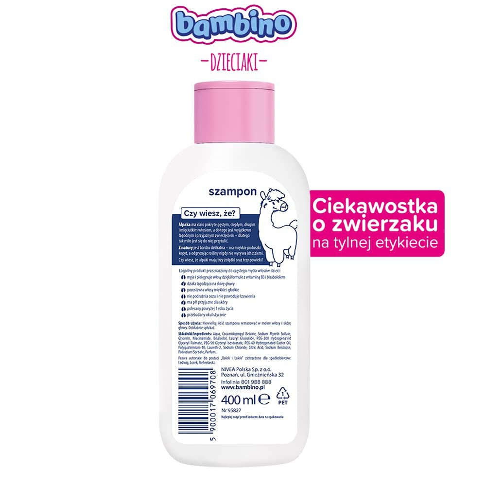 HÜLLE Shampoing pour poupée épingle et alpaga 400 ml Enfants - Bain et Soin Naty Shop