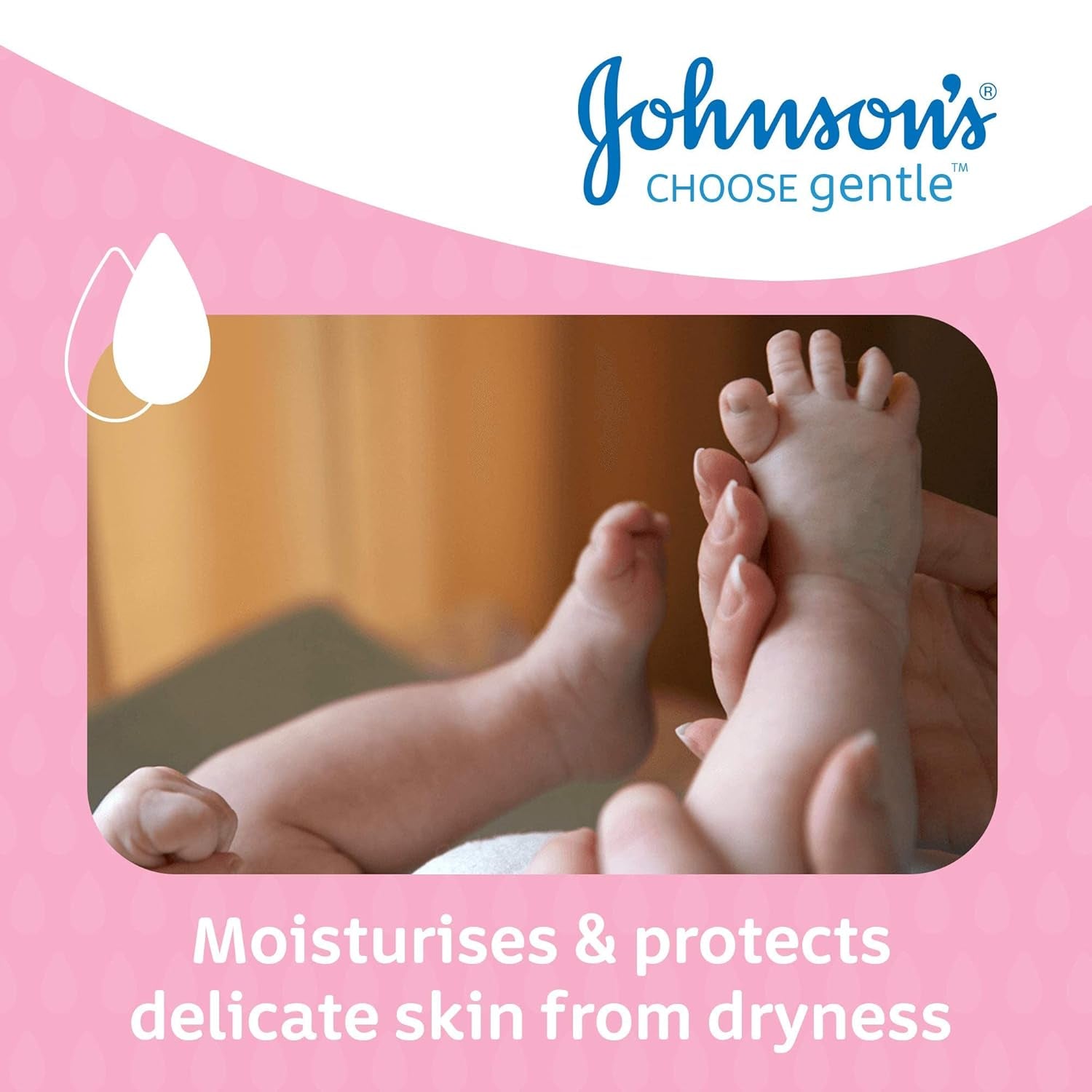 Johnsons JOHNSON'S - Huile pour bébé, (1 X 500 ML) Enfants - Bain et soins Naty Shop