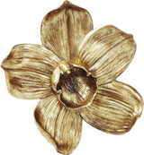 Kare Design décoration murale Orchidée, blanc, XL, décoration murale, aspect fleur d'orchidée, fait main, 25x24x7 cm (h/l/p) Statuettes et sculptures Naty Shop Gold 40L X 3B Cm