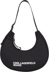 KARL LAGERFELD JEANS Sac Moon essentiel en nylon pour femme Sacs Femme Naty Shop Noir