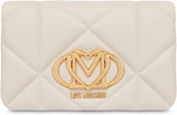 Love Moschino Jc4043pp1mlc0110 Sac Porté Épaule Ivoire Sacs Femme Naty Shop Default Title