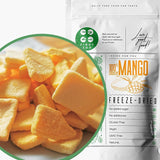 Mangue lyophilisée | Sans sucre ajouté Mangue lyophilisée | Mangue lyophilisée Mangue Mangue séchée | Mangue séchée Fruits secs sans additifs | ZingyZoo Mangue Séchée (100g) Naty Shop Produits Déshydratés Morceaux 100G
