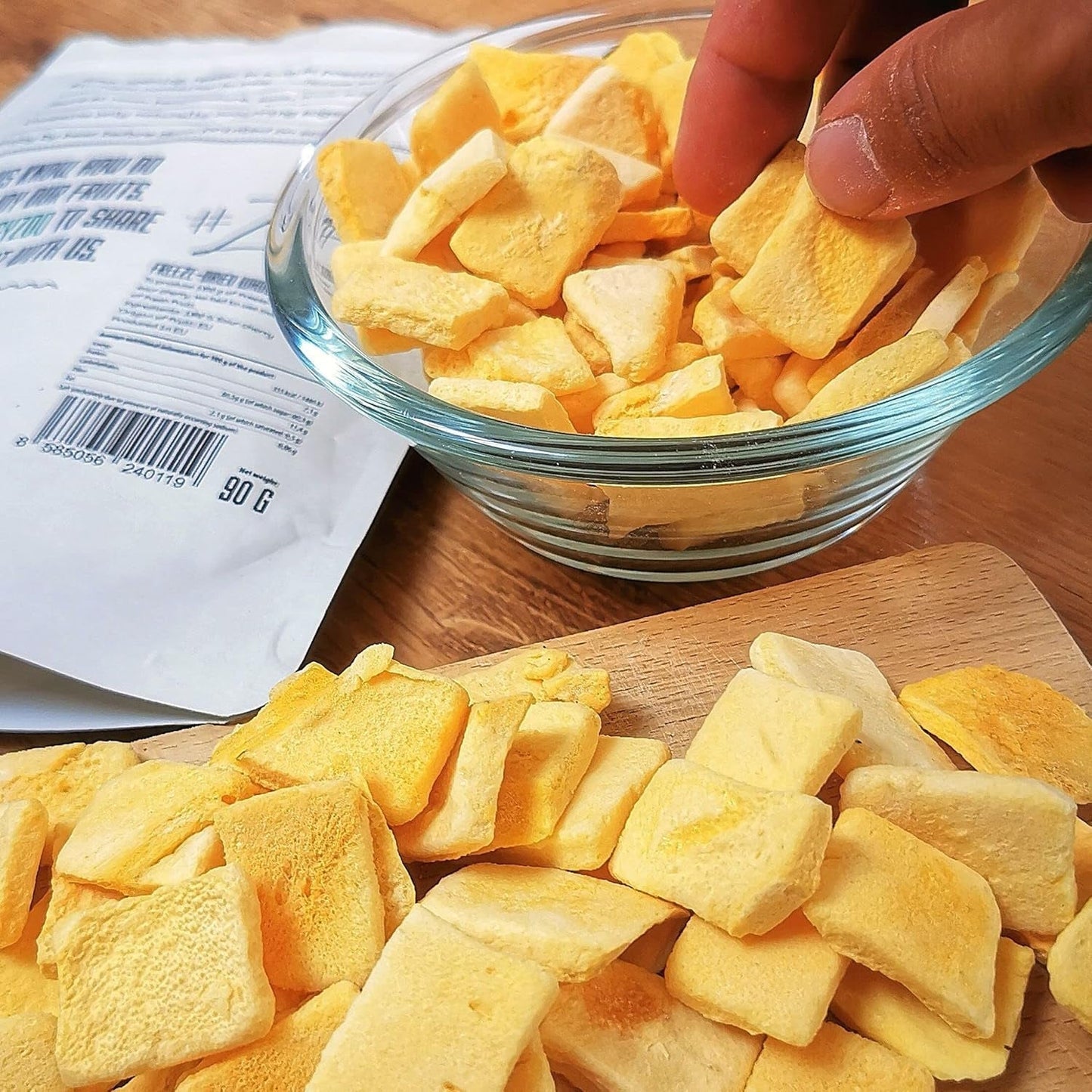 Mangue lyophilisée | Sans sucre ajouté Mangue lyophilisée | Mangue lyophilisée Mangue Mangue séchée | Mangue séchée Fruits secs sans additifs | Mangue séchée ZingyZoo (100g) Produits déshydratés Naty Shop