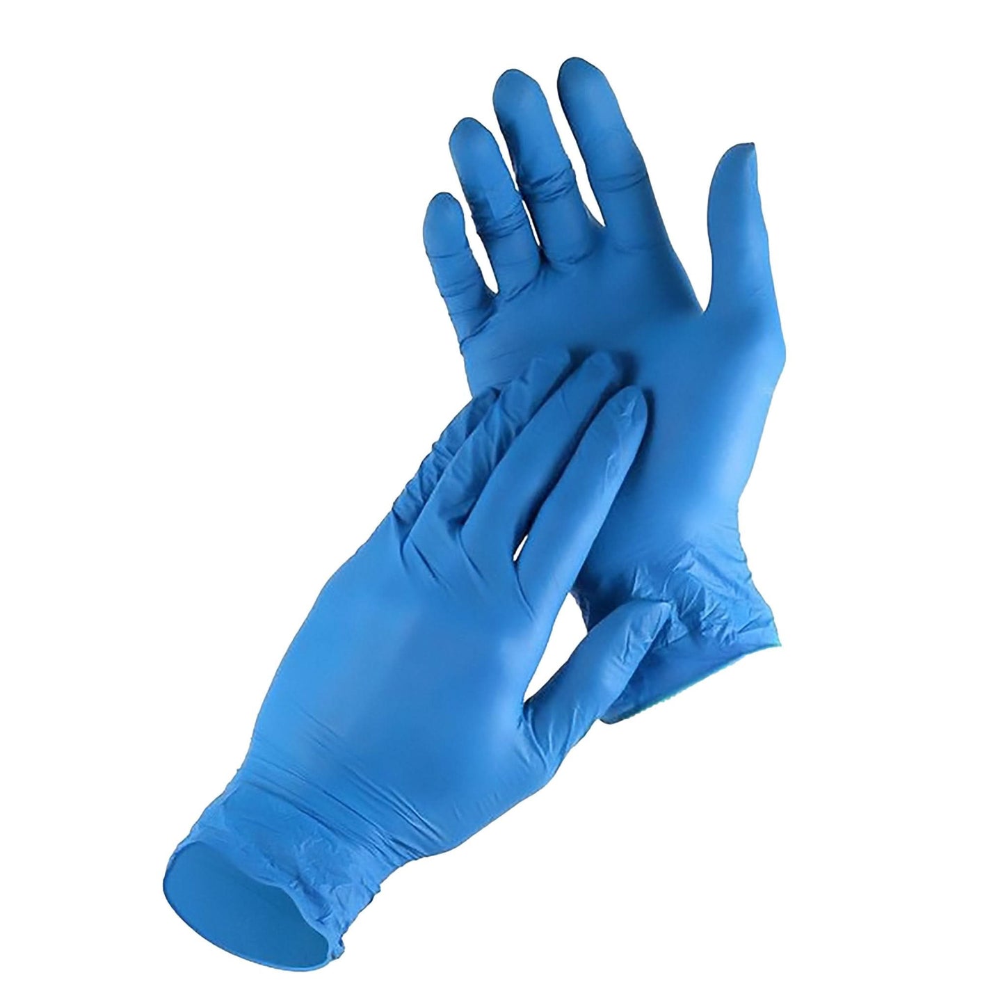 Gants en nitrile bleus non poudrés Nitrilex 100pcs, taille L Nati Shop