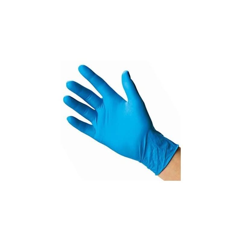 Gants en nitrile bleus non poudrés Nitrylex 100pcs, taille XL Nati Shop