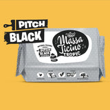 Massa Ticino Set 1x Fondant Blanc 250g et 1x Fondant Noir 250g - Pâte à sucre premium pour gâteaux, fondants en rouleaux - Parfait pour les gâteaux, le modelage et les décorations - Fondant pour boulangers professionnels et amateurs Pâte à sucre Naty Shop