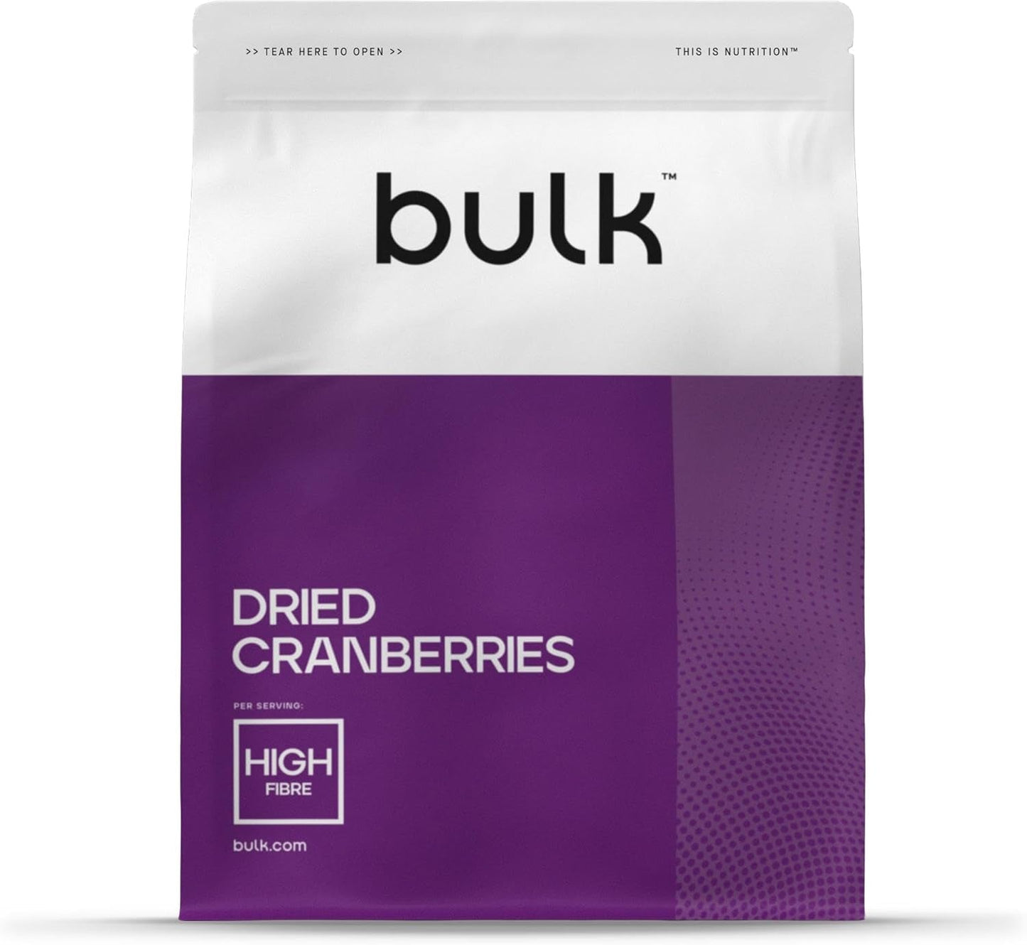 Canneberges séchées en vrac, 500 g, l'emballage peut varier Naty Shop Produits déshydratés 500 G (1 paquet)