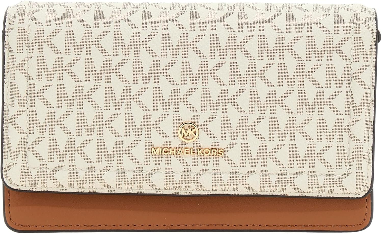 Michael Kors Jet Set Petits Sacs À Bandoulière Avec Breloque Pour Téléphone Femme Naty Shop Vanilla/Acrn Taille Unique