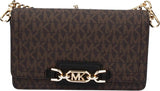 Michael Kors Women Sm Phn CHN Xbody Bag, Brown/Blk Sacs pour femmes Naty Shop Titre par défaut