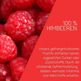 myfruits framboise lyophilisée, 300g, sans additifs, 100% framboise séchée, fruits lyophilisés pour muesli ou en snack... Produits déshydratés Naty Shop