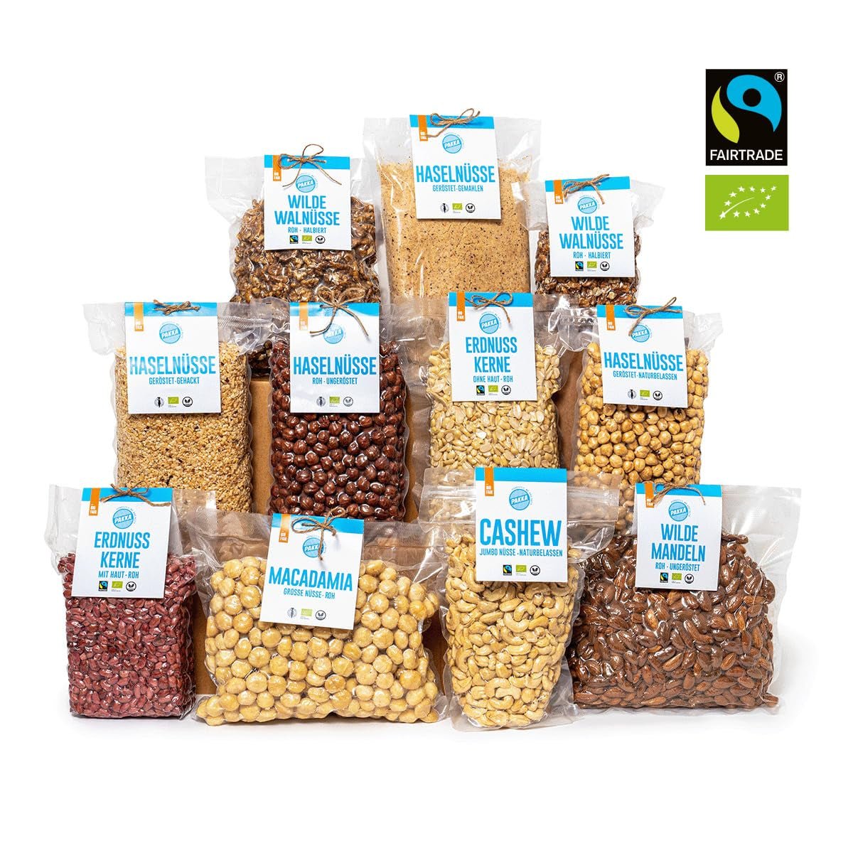 PAKKA - Cerises dorées séchées au soleil biologiques et équitables 500 g, cerises jaunes cueillies à l'état sauvage, sans pépins, non sucrées, directement des petits agriculteurs de Samarkand, Ouzbékistan, végétaliennes, 500 g (1 paquet) Naty Shop Produits déshydratés