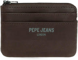 Pepe Jeans Portefeuilles profonds, sacs à main, portefeuilles, faux cuir décontracté. De Joumma Bags Portefeuille pour femme Naty Shop Sac à main marron