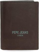 Pepe Jeans Portefeuilles profonds, sacs à main, portefeuilles, faux cuir décontracté. De Joumma Bags Portefeuille femme Naty Shop Porte-documents marron