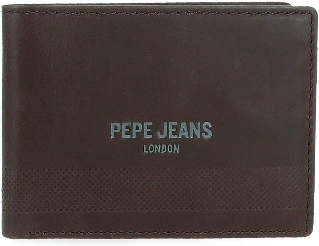Pepe Jeans Portefeuilles profonds, sacs à main, portefeuilles, faux cuir décontracté. De Joumma Bags Portefeuille femme Naty Shop Brown Purse 11