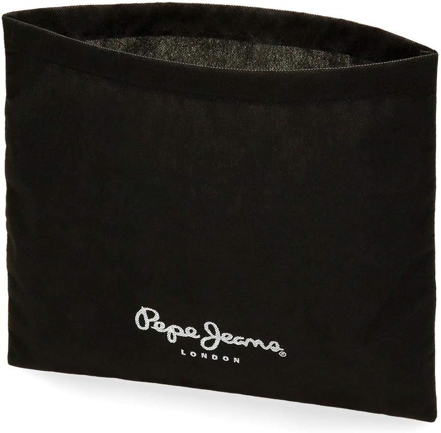 Pepe Jeans Double Wallet Sac jaune 27x17x2 cms Portefeuille en cuir Femme Naty Shop