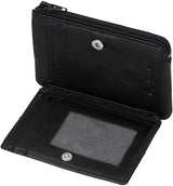 Pepe Jeans Joumma Bags Double Purse, Noir, 11 x 7 x 1,5 cm, Cuir, Noir, Taille unique, Portefeuille Portefeuille homme Naty Shop