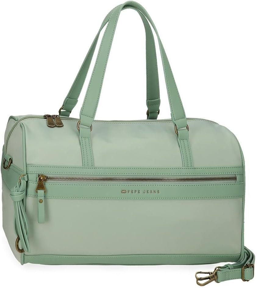 Pepe Jeans Morgan Sacs à dos décontractés Sacs de voyage Beige Noir Faux cuir pour femme par Joumma Bags Bagages et équipement de voyage Naty Shop Sac à dos de voyage vert