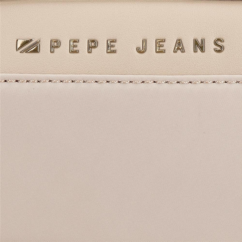 Pepe Jeans Morgan Sacs à dos décontractés Sacs de voyage Beige Noir Faux Cuir Pour Femme Par Joumma Bags Bagages & Voyage Naty Shop