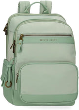 Pepe Jeans Morgan Sacs à dos décontractés Sacs de voyage Beige Noir Faux cuir pour femme par Joumma Bags Bagages et équipement de voyage Naty Shop Green Pc Backpack